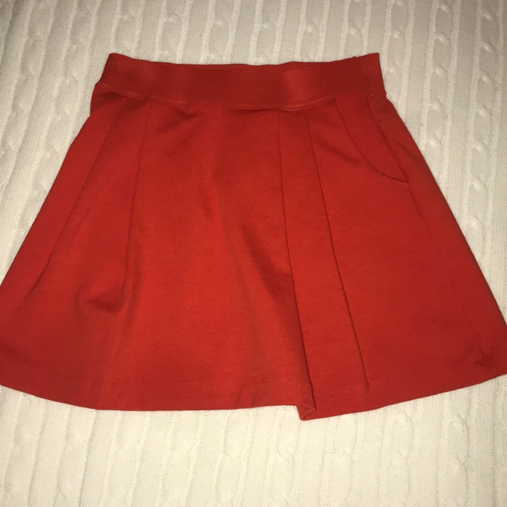 Festive Orange GAP Skater skirt